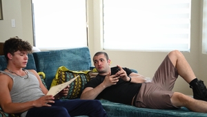 Extra Big Dicks: Buddies Break the Barrier of Clothes