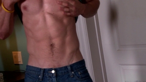 Next Door Male: Peeling Off Shorts to Reveal His Ass