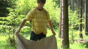 Two Young Twinks Share Cum in Arse Fun