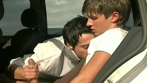 Driver Takes a Turn with Sebastian's Peachy Bum