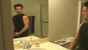 Next Door Male: Adrian Chills Out and Gets off