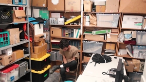 Young Perps: Security Cam Showdown: Twink's Paint Heist