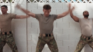 Men: Private Hoffman Learns from His CO