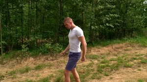 Bromo: Filling Up an Uncut Stud's Throat with Spunk
