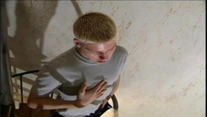 Boyz Party: Eager Young Raver Gets Busy On The Couch