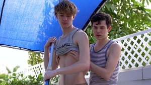 Naked Twinks at the Pool