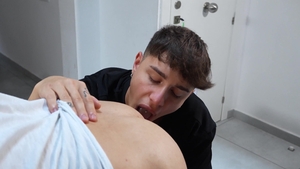 Slobbery Prep for Johnny's Hard Fuck