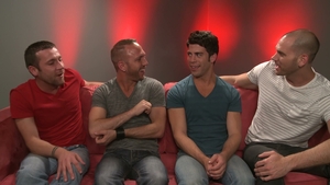 Men: American Man's Double DP Delight with Twinks